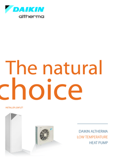 Daikin Altherma low temperature split_ECPEN13-722_Catalogues_English download